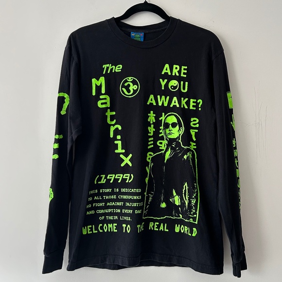 Frog Home Video Matrix Long Sleeve Shirt - Picture 1 of 8